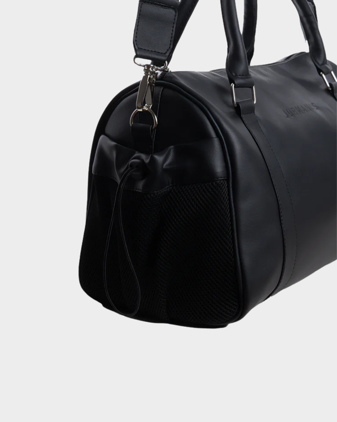 BLACK MINI DUFFEL BAG