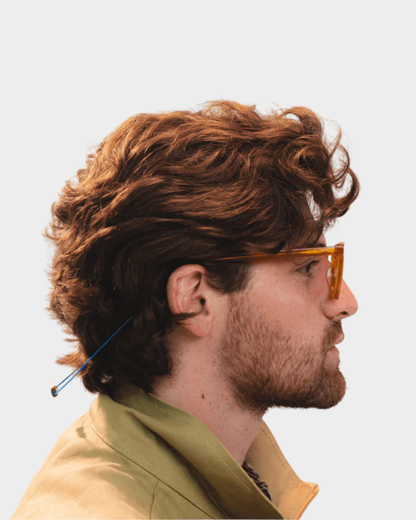 CUELGA GAFAS WIRED BLUE