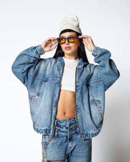 DOPAMINE LIGHT-WASH JACKET