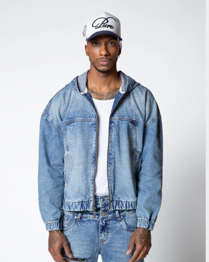 DOPAMINE LIGHT-WASH JACKET