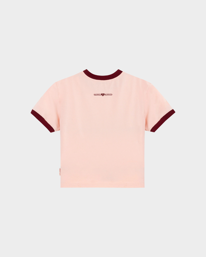 BABY TEE SUFRIDOS CLUB ROSADO VINO