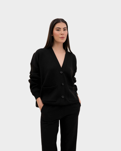 BLACK CARDIGAN