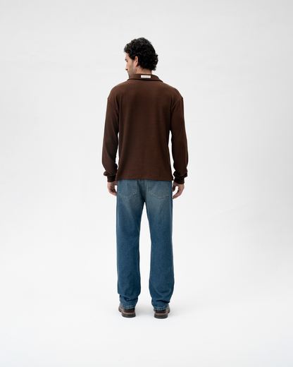 G. RD BROWN LONG SLEEVE