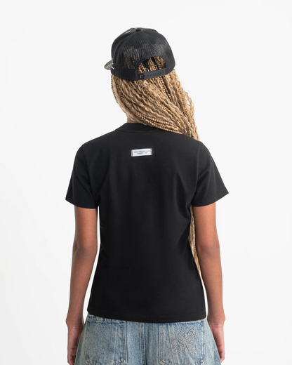 RUSTIC WOMEN BLACK T-SHIRT