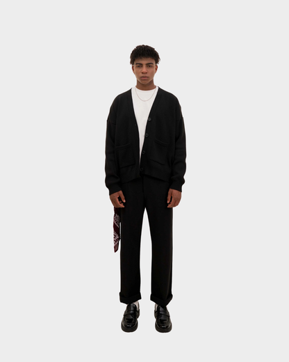 BLACK CARDIGAN