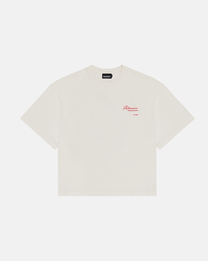 CAMISETA CHAMPAGNE - BLANCO