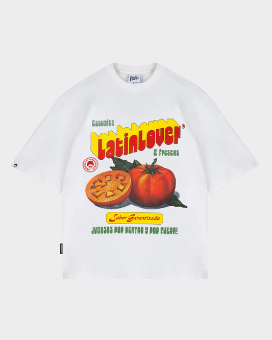 CAMISETA CASUALES Y FRESCOS BLANCO OVERSIZED