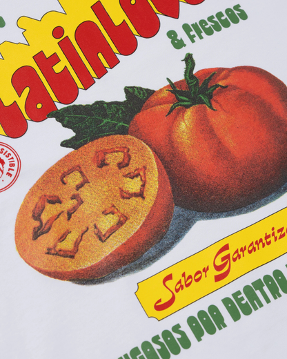 CAMISETA CASUALES Y FRESCOS BLANCO OVERSIZED