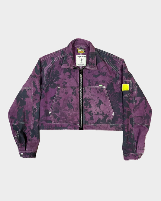 1OF1 CROPPED DRAIN JACKET