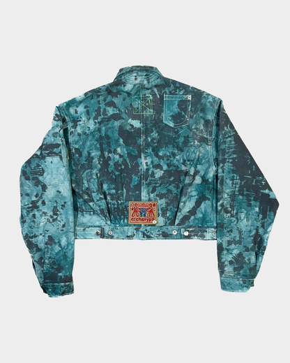 1OF1 CROPPED DRAIN JACKET