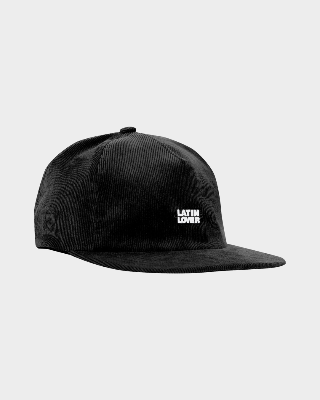 GORRA APLIQUE CORDUROY NEGRO
