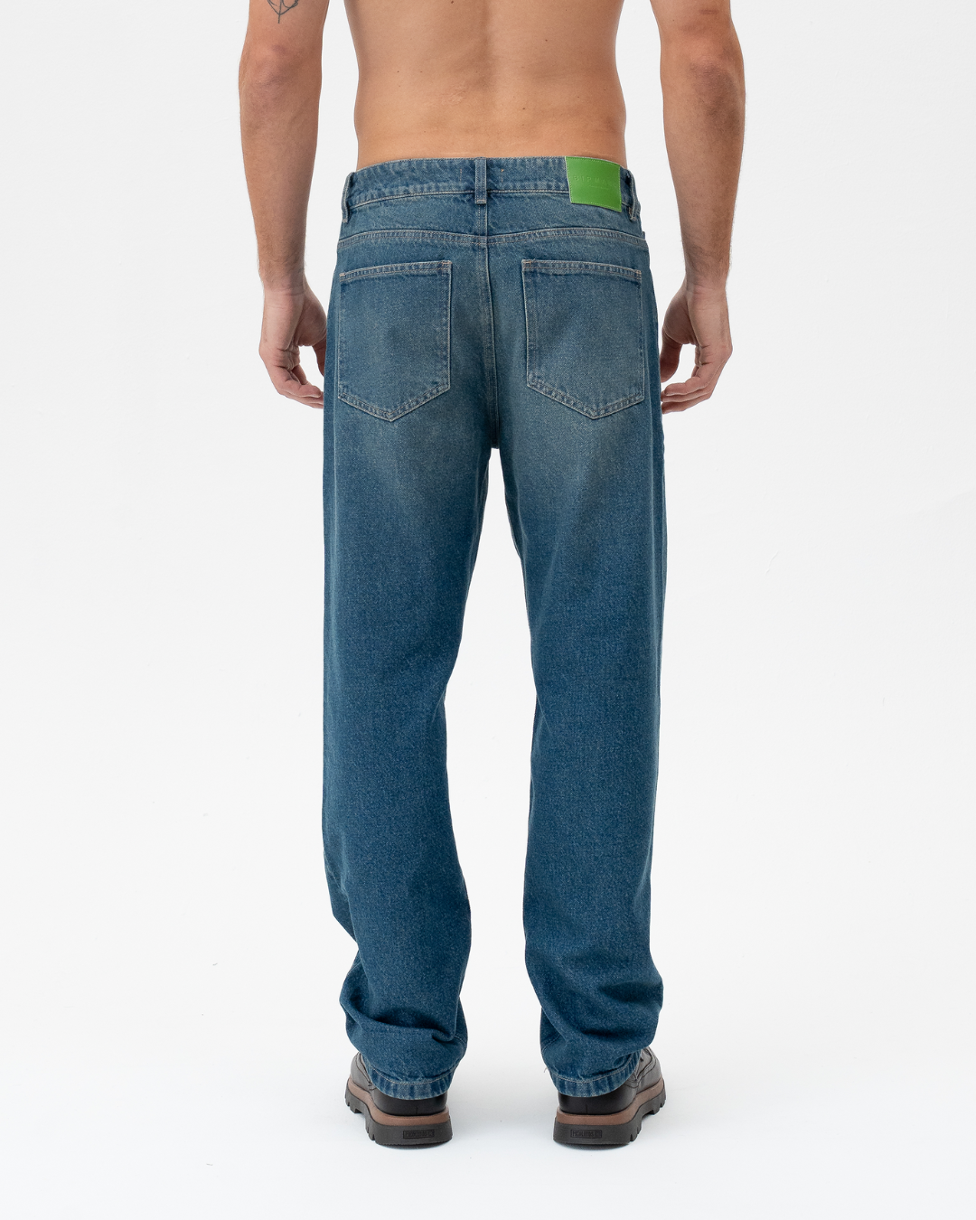 BR02 DARK MEDIUM REGULAR JEAN