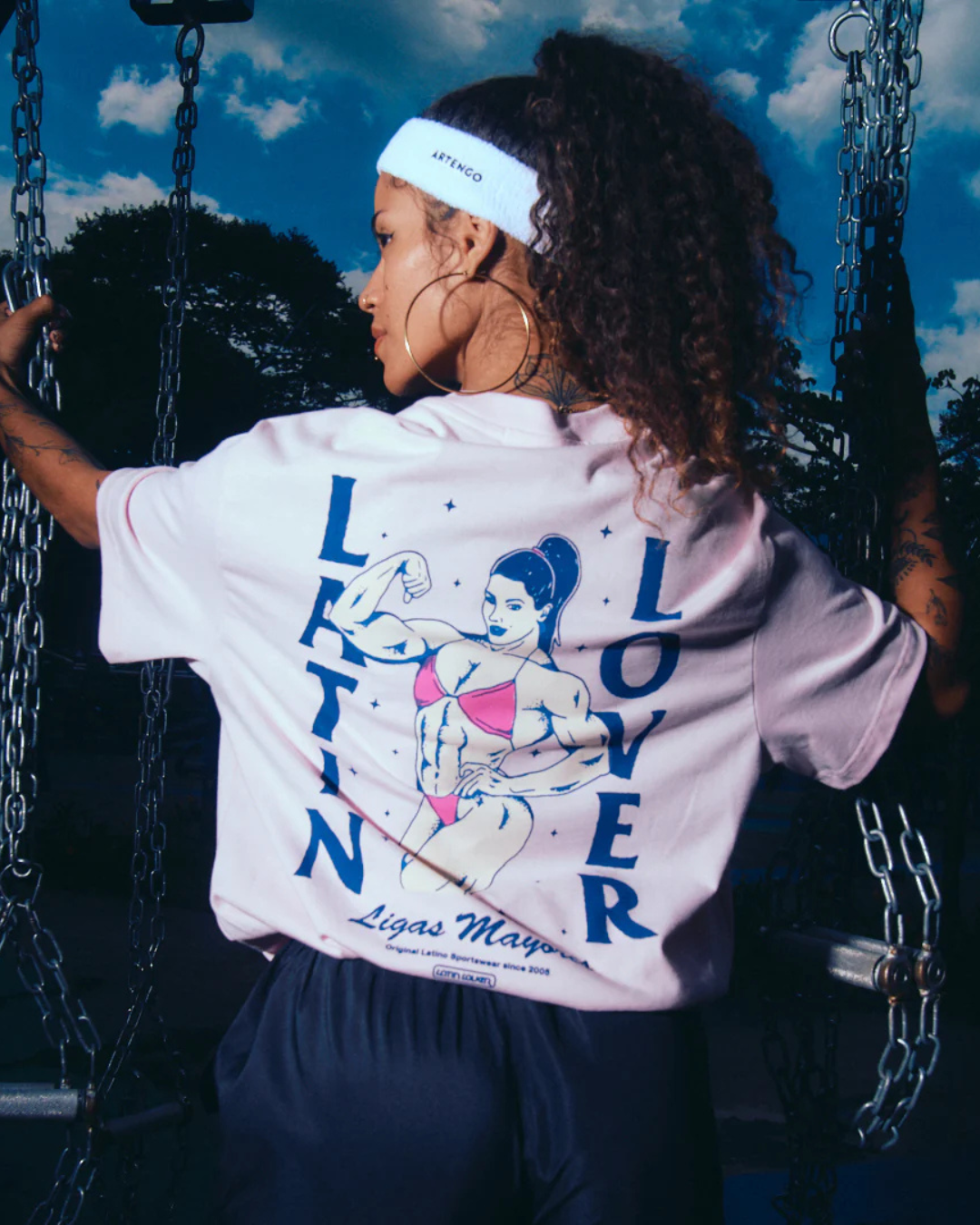 CAMISETA STRONG ROSADO