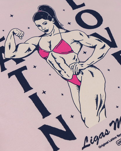 CAMISETA STRONG ROSADO