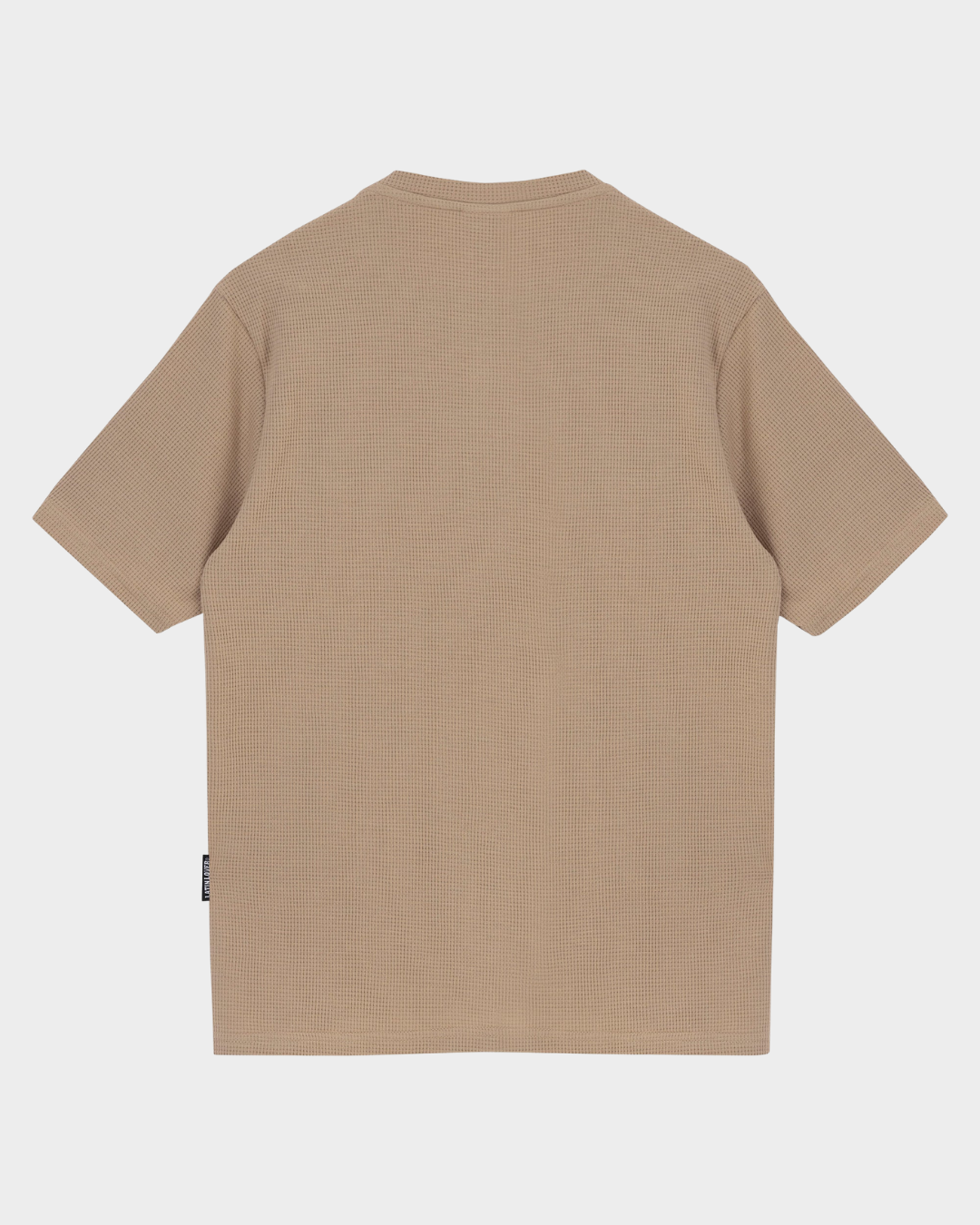 CAMISETA WAFFLE KNIT BOTONES BEIGE