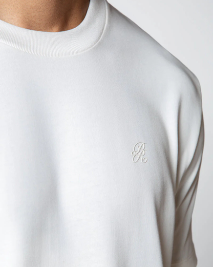 DOPAMINE CREAM SLIM T-SHIRT