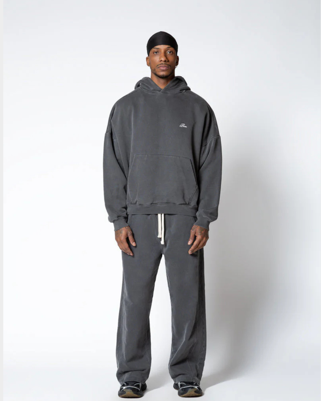 DOPAMINE GREY HOODIE