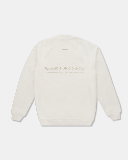CB IVORY CREWNECK