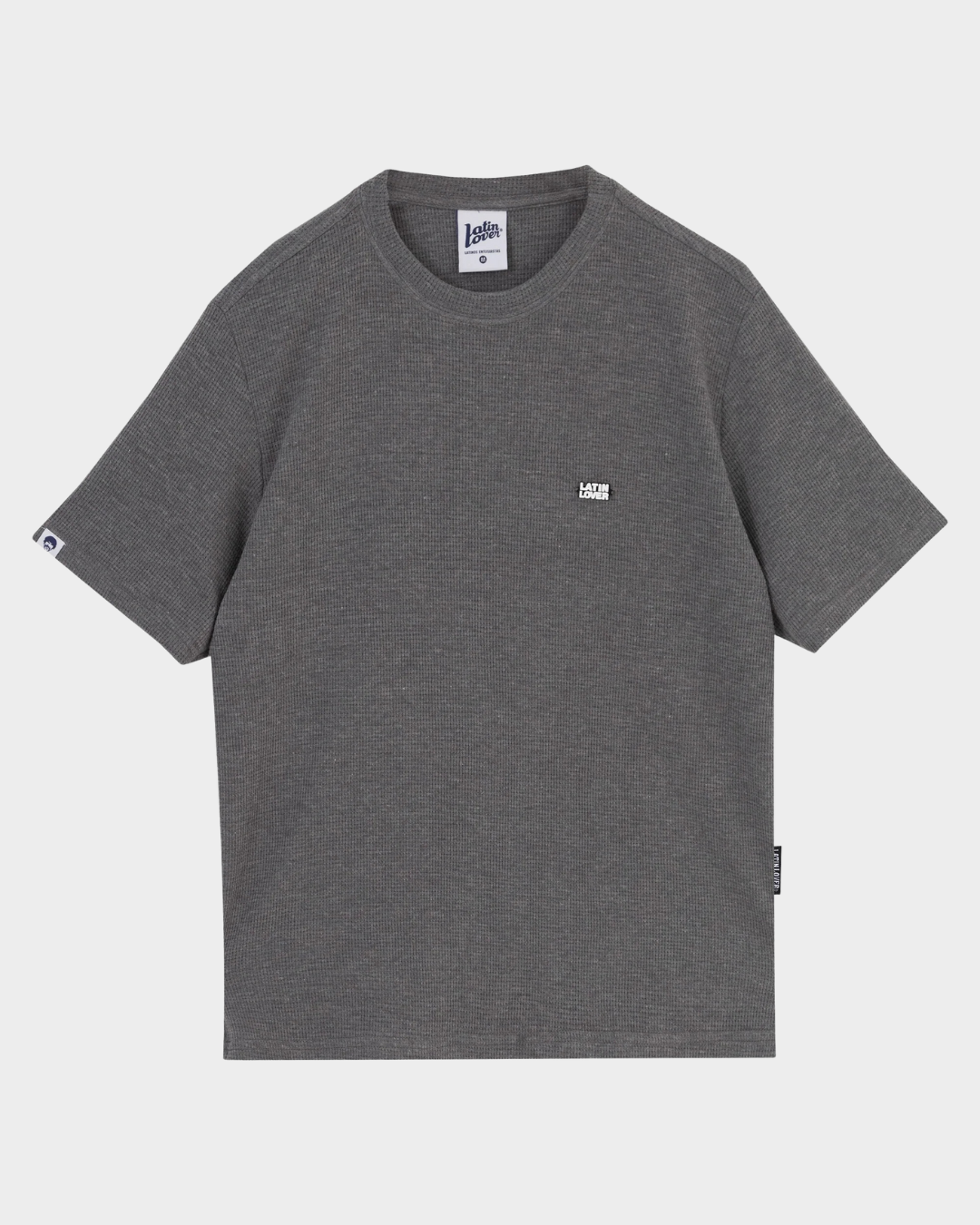 CAMISETA WAFFLE KNIT GRIS