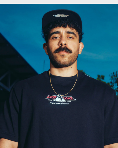 CAMISETA LIGAS MAYORES NEGRO