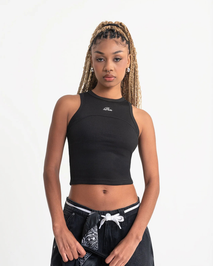 RUSTIC BLACK TANK TOP