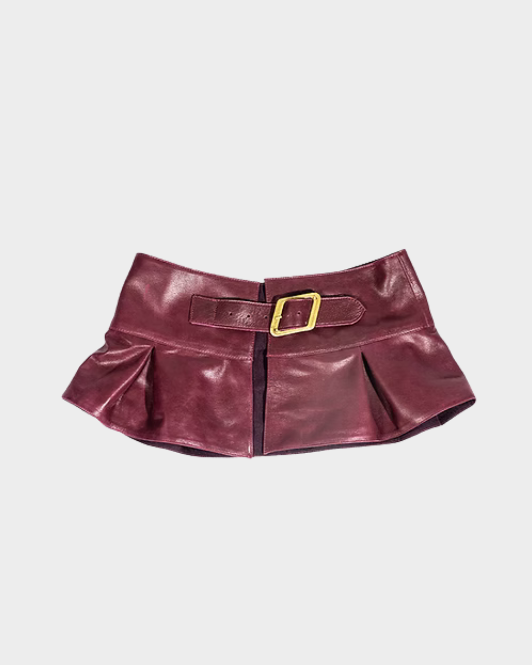 MICRO SKIRT BURGUNDY
