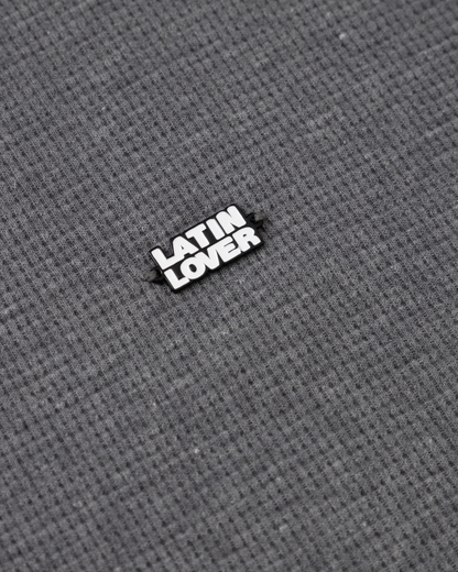 CAMISETA WAFFLE KNIT GRIS