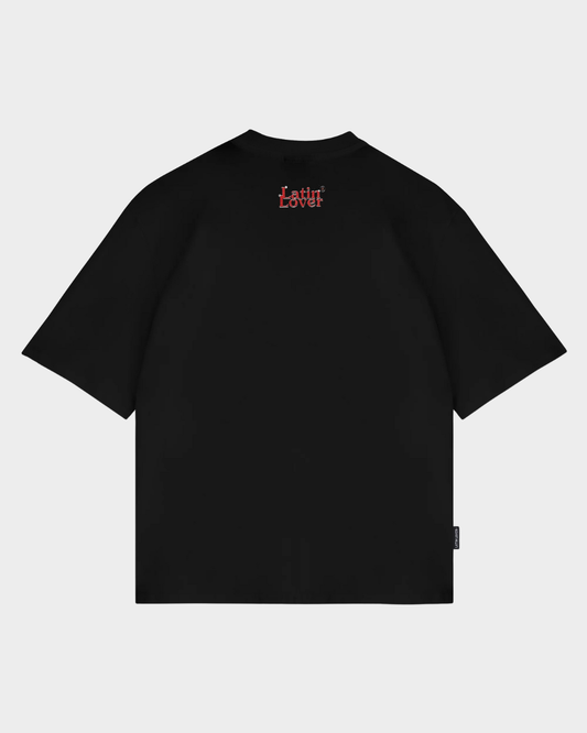 CAMISETA TE VOY A HACER LLORAR NEGRO