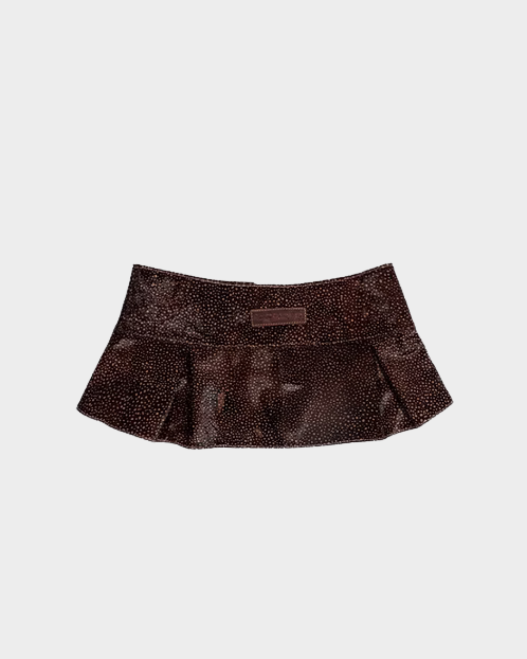 MICRO SKIRT CHOCOLATE