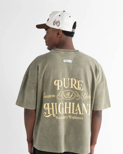 HIGHLAND GREEN T-SHIRT