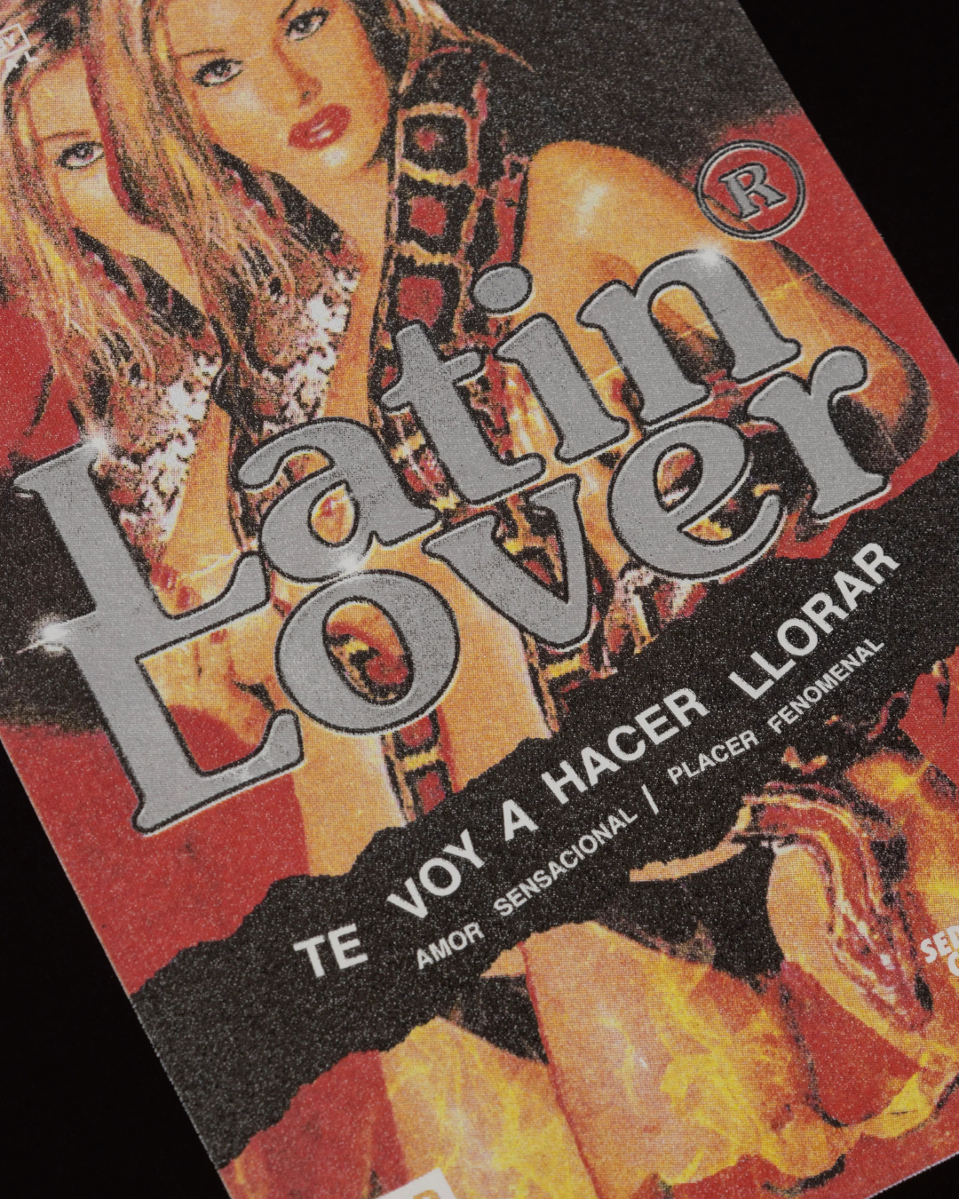 CAMISETA TE VOY A HACER LLORAR NEGRO