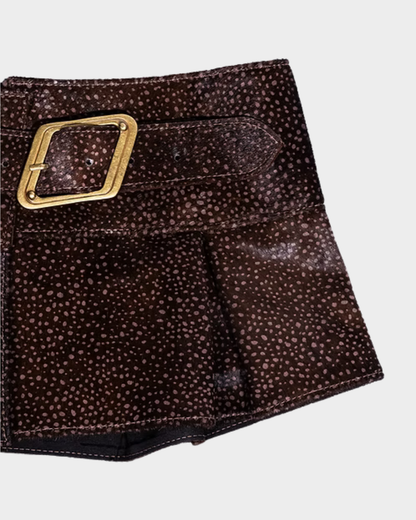 MICRO SKIRT CHOCOLATE