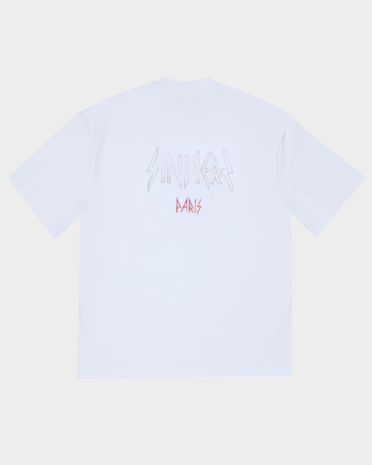 L'ENFANT MONOGRAM WHITE T-SHIRT