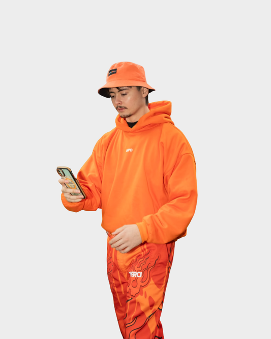 HOODIE ERROR NARANJA
