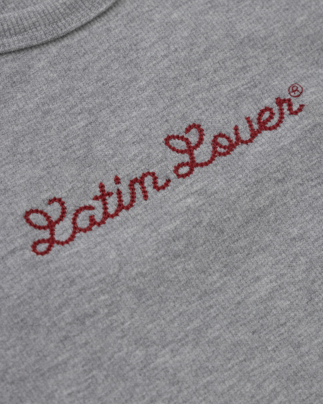 TANK TOP LL BORDADO GRIS JASPE