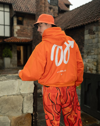 HOODIE ERROR NARANJA