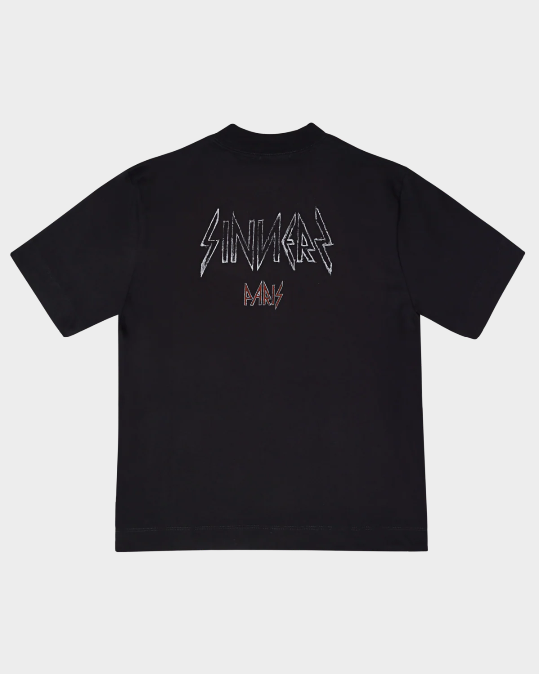 L'ENFANT MONOGRAM BLACK T-SHIRT