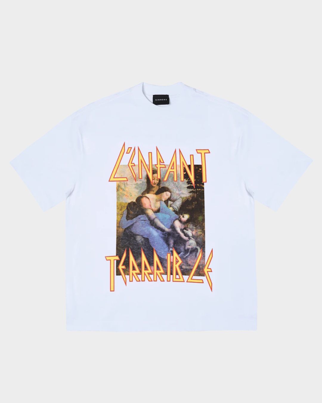 L'ENFANT TERRIBLE WHITE T-SHIRT