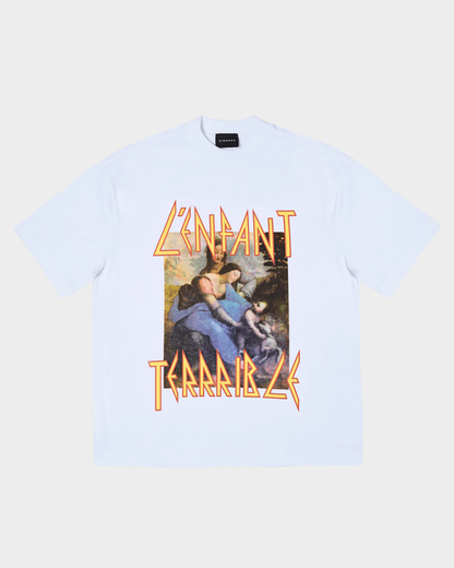 L'ENFANT TERRIBLE WHITE T-SHIRT