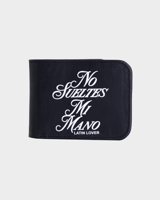 BILLETERA NO SUELTES MI MANO NEGRO