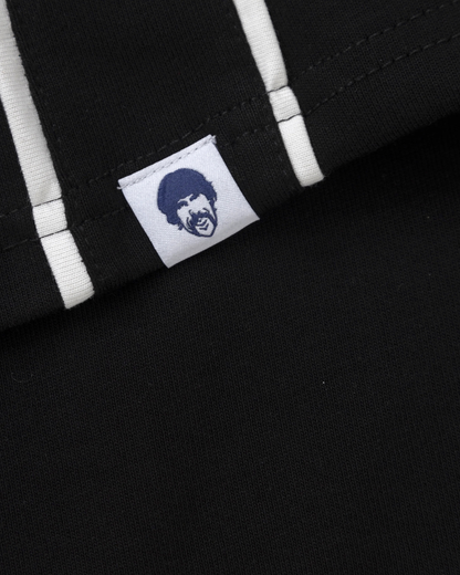 CAMISETA LL SESGOS NEGRO BLANCO