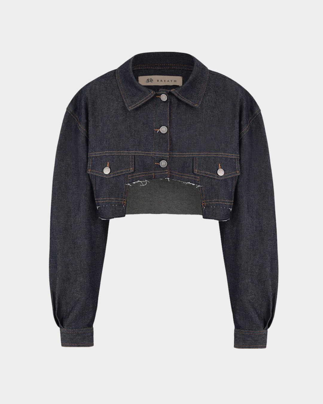 JACKET CALLEMUGRECROP INDIGO