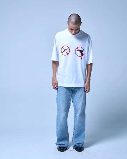 AMERICAN HORROR WHITE T-SHIRT