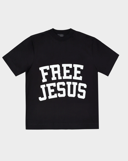 FREE JESUS BLACK T-SHIRT