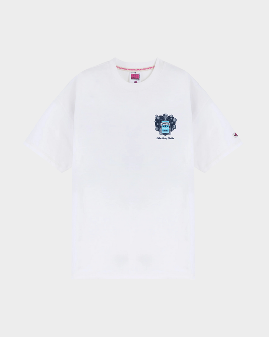 CAMISETA AMANTES ABUNDANTES CREMA OVERSIZED