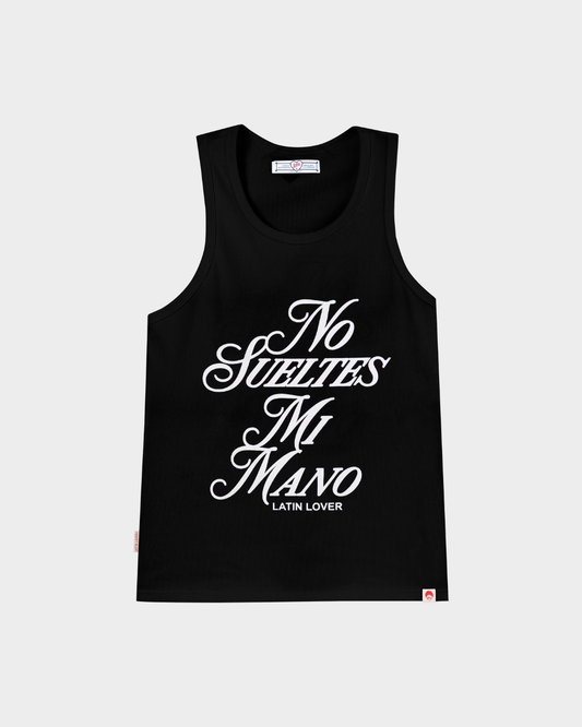 TANK TOP NO SUELTES MI MANO NEGRO