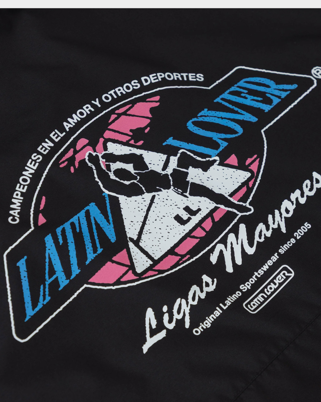 CHAQUETA LIGAS MAYORES NEGRO