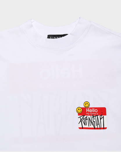 P*RNSTAR WHITE T-SHIRT