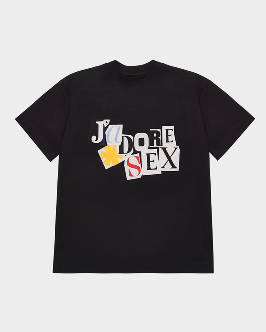 J'ADORE SEX BLACK T-SHIRT