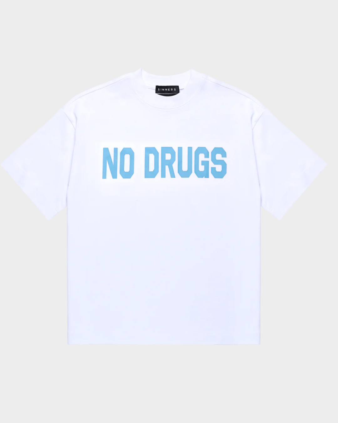 NO DRUGS WHITE T-SHIRT